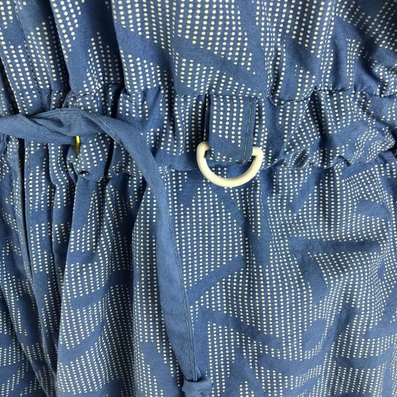 Vintage 80s Alpine Designs Snow Suit Women’s Size 12 One Piece Baby Blue Skiing - Picture 9 of 16